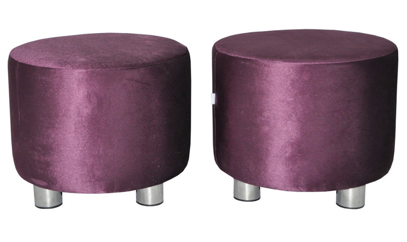 Kiss 40cm Wide Round Ottoman