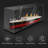 Acrylic Display Case For Lego 10294 Titanic