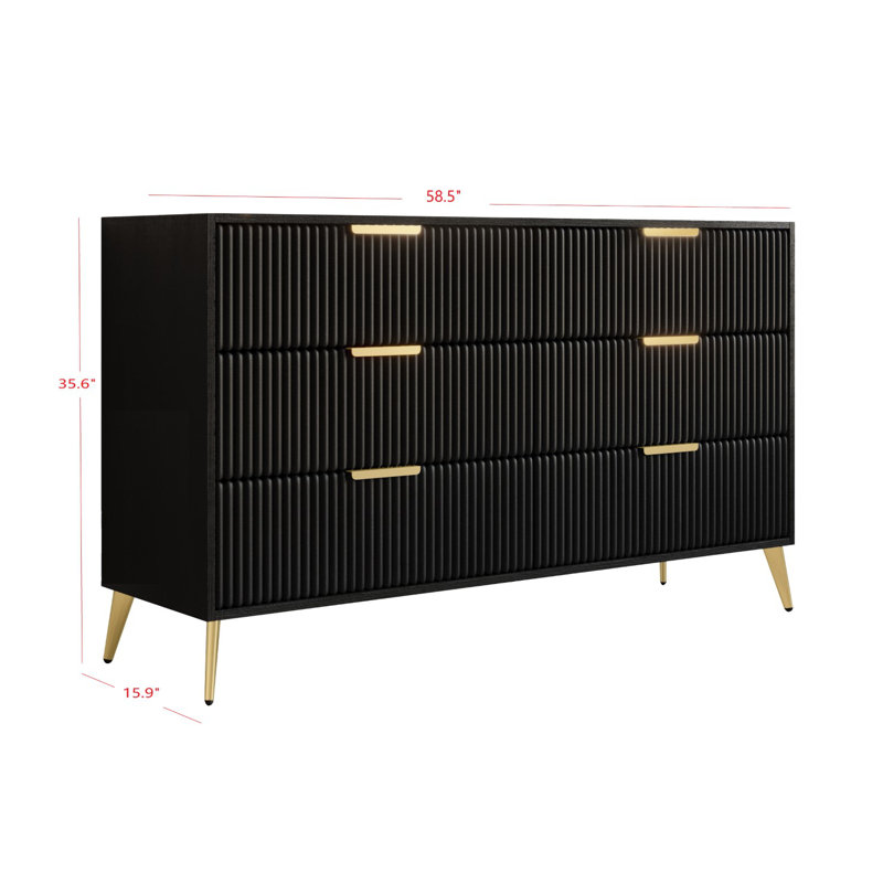 Commode 6 tiroirs Lytchett