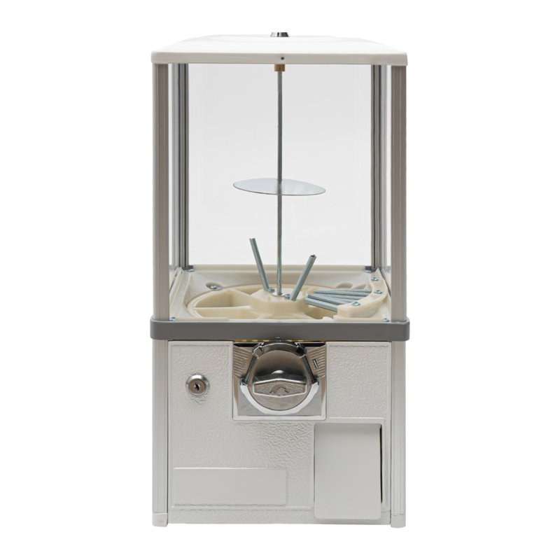 Gumball Machine Candy Vending Machine, White
