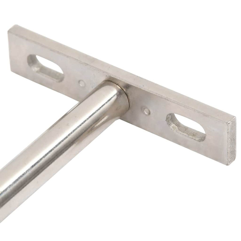 Floating Shelf Brackets 12Pcs Invisible Carbon Steel, 3.90" H x 2.80" W