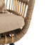 Ensemble de chaises d'extérieur avec coussins (ensemble de 2)