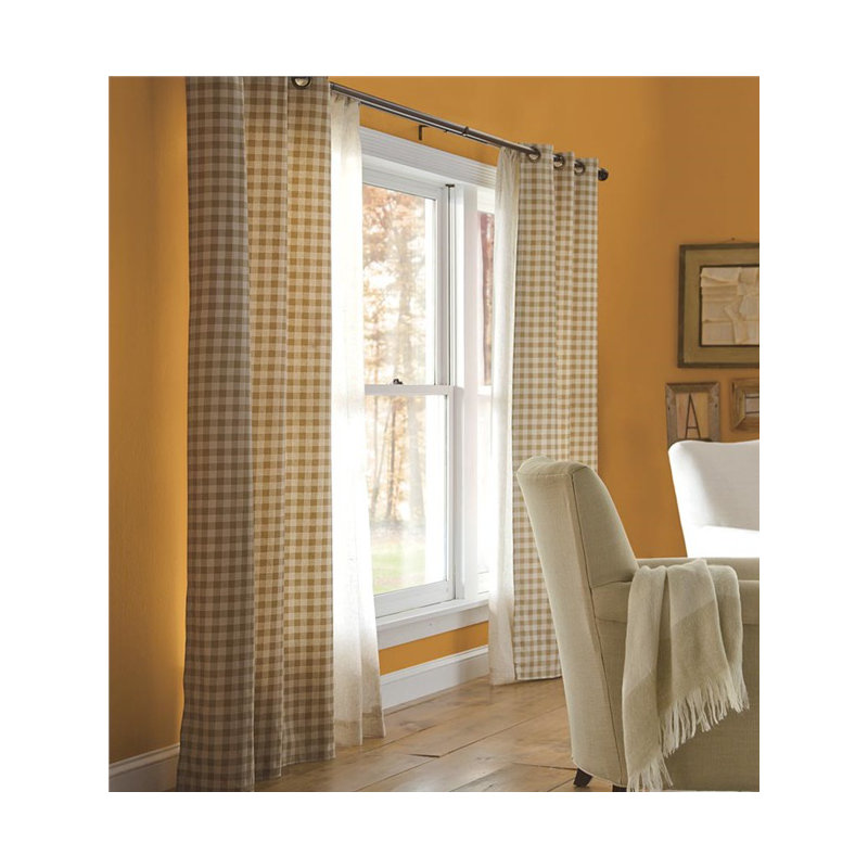 Paire de rideaux obscurcissant et isolant avec œillets Thermalogic, Blé, l 40 po x L 54 po