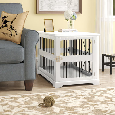 Caisse pour animal combo table d'appoint Nelda
