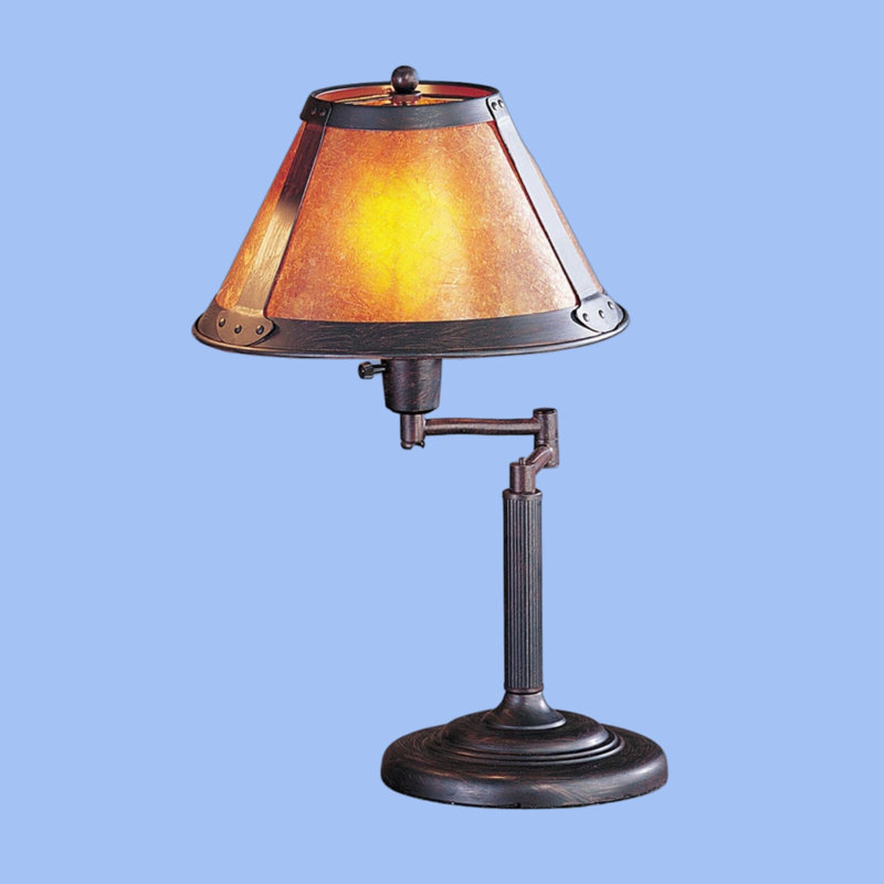 Lampe de bureau métallique 18 po Hizan