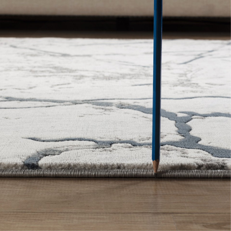 Gray Area Rug, Runner 2'7" x 9'10"