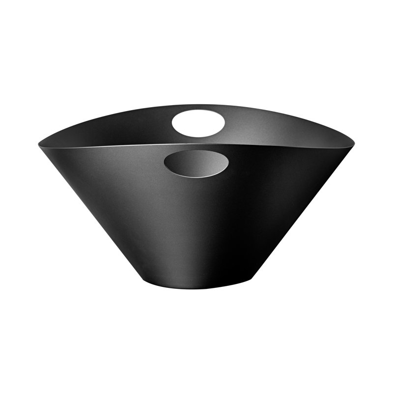 ATMOSFERA Stainless Steel Bucket, Vulcan Gray