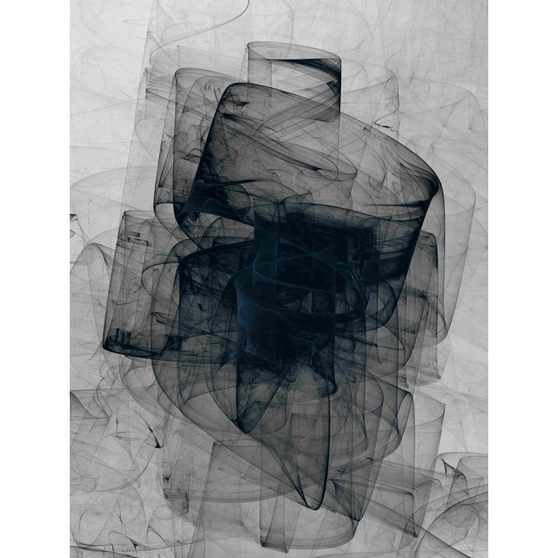 9595 par Rica Belna - impression, Toile avec cadre noir, H 33 po x l 25 po, H 32 po x l 24 po