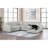 Thurston Grey Sleeper Sectional Sofa