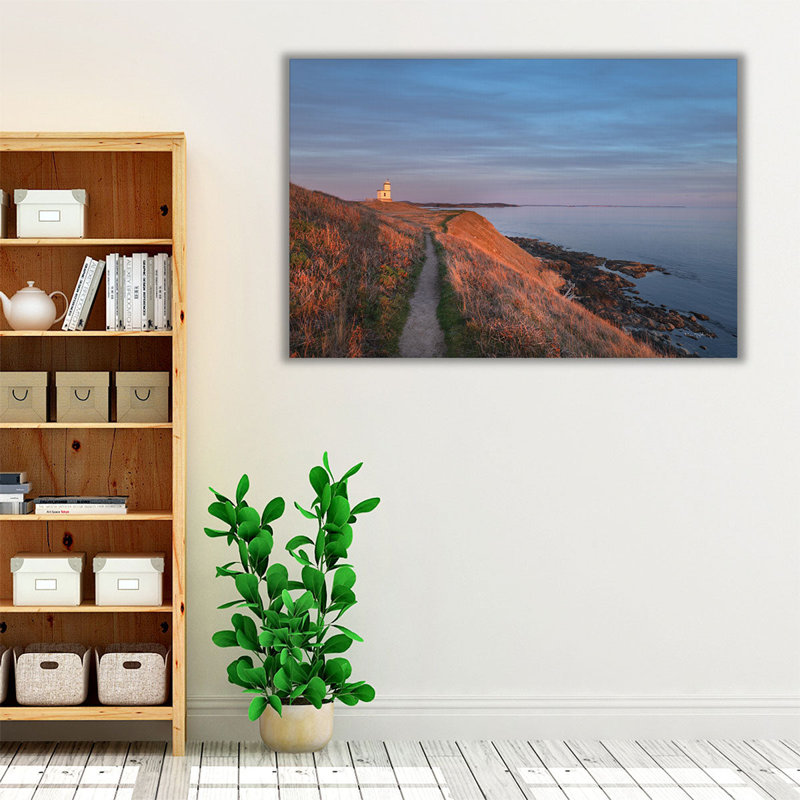 «Evening Light Over Clever Point», reproduction d'art sur toile, H 16 po x l 24 po