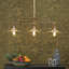Brookings 3 - Light Brushed Copper Kitchen Island Pendant