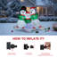 Weather Resistant Polyester Freestanding Christmas Decoration