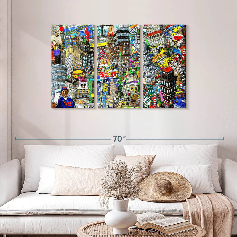 Sireci Graffiti, 28" H x 45" W
