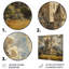 «Beige Grey Summer», tour de château tour III, impression d'art mural châteaux-106107989-106107996