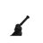 Modern Matte Black Pot Filler Faucet, Wall Mounted Brass With Arm And Drip Resistance Filler, Faucet Double Handle Control Prevention-121172156