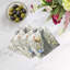 Serviettes de table en satin de coton Arcadia