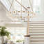 Marni Aluminum/Steel LED Chandelier-220639886-220639881