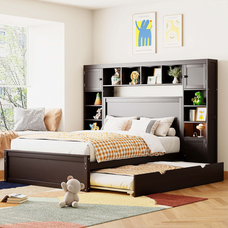Elko Platform Storage Bed, Queen, Espresso