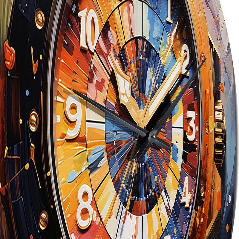 Horloge murale Luxury Luxury Diamond Dusk III, Petit