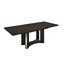 Deirdra 43 " Extendable Rectangular with Solid Wood Base Dining Table