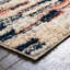 Tapis beige / noir à motif géométrique Tucson-73276196