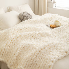 Chunky Yarn Blanket