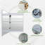 Armoire à miroir encastrée ou à surface H 30 pouces avec désembueur et tablettes réglables H-1075884436-1075884435