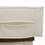 Lit de jour convertible pour terrasse avec auvent rétractable et coussins confortables, parfait pour se détendre au bord du jardin ou au bord de la piscine-117248194