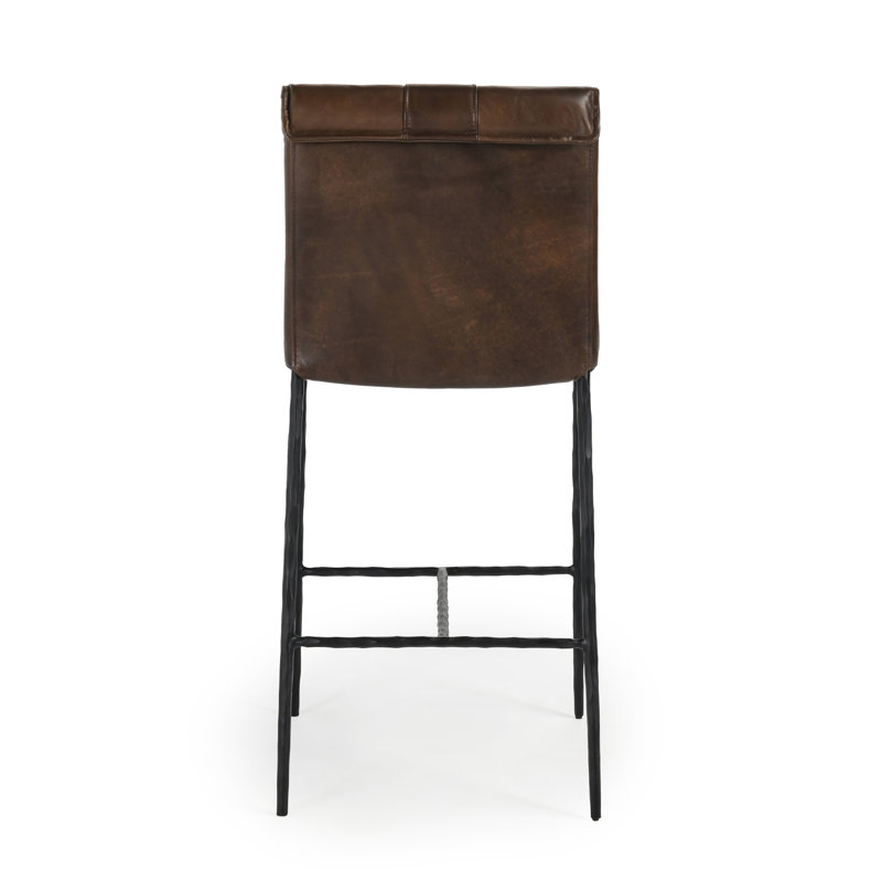 Mayer 26 Counter Stool Antique Brown, Counter Stool (27" Seat Height), Brown