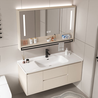 Armoire de salle de bain style minimaliste élégant