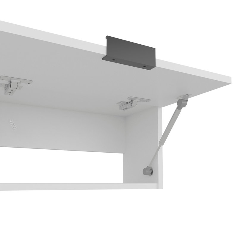 Wall Cabinet, 1 door, 1 Shelf, White