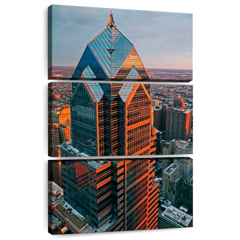 Lilie Liberty Place Skyscraper, 57" H x 36" W