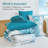 7-Piece Coastal Beach Comforter Set, Ocean Nautical All-Season Bedding-122815442-122815443