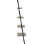 Anartz 180 cm H x 33 cm W Ladder Bookcase