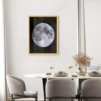 Photographie de haute résolution pleine lune, passionné de l'espace, petite œuvre d'art