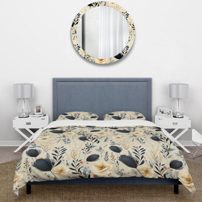 Ensemble de housse de couette Nomadic Elegance Boho Ferns