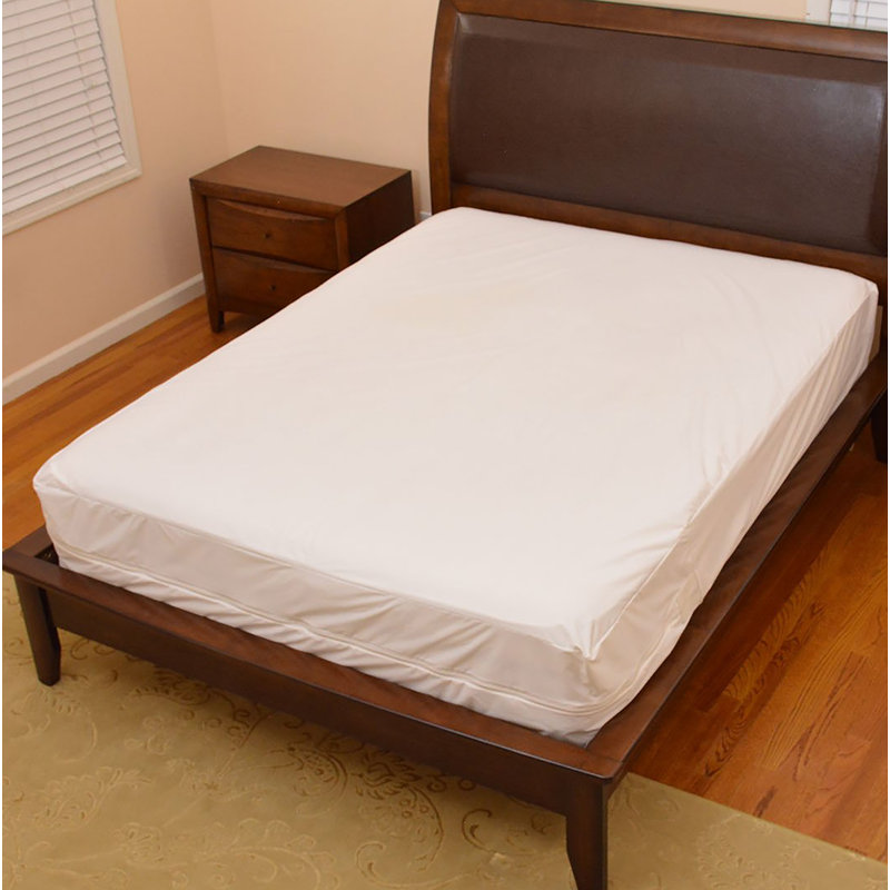 Machine Washable Bedbug Proof and All Side Waterproof Mattress Protector Cover with Inner Edge Binding System With Size Options