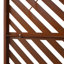 Écran d'intimité décoratif en métal pour l'extérieur / l'intérieur, panneau de clôture autoportant, H 76 po x l 48 po pour terrasse, balcon ou jardin | Idée de cadeau-120993459