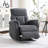 32.7'' Wide Modern and Soft Upholstered Manual Recliner (Set of 2)-594332637