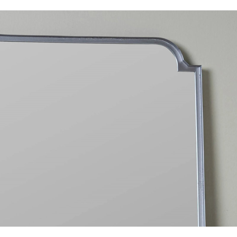 Heidi Arch Metal Mirror, Silver