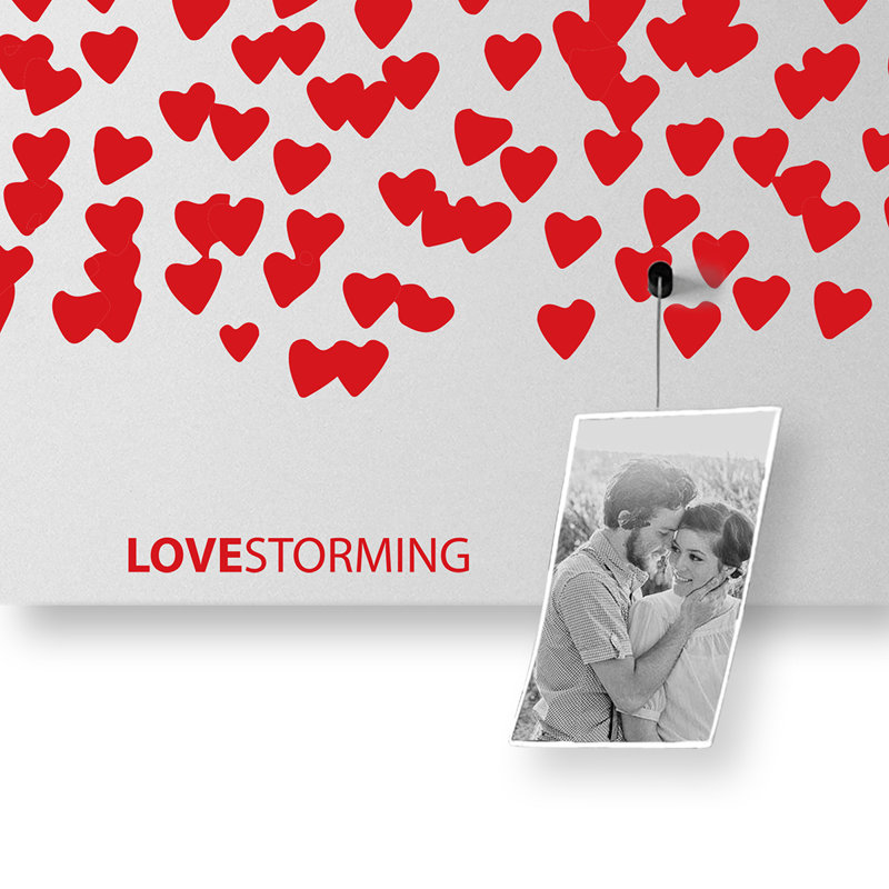 Magnetic Metal Photo Memo Board