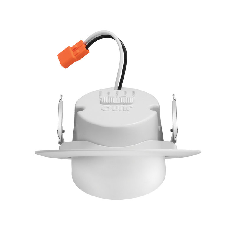 4'' White Aluminum Adjustable Recessed LED Lighting Kit