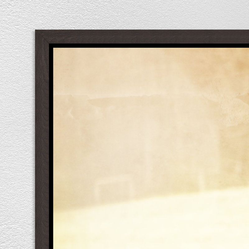 «Me Again II», art mural encadré, H 25,75 po x l 37,75 po, Espresso