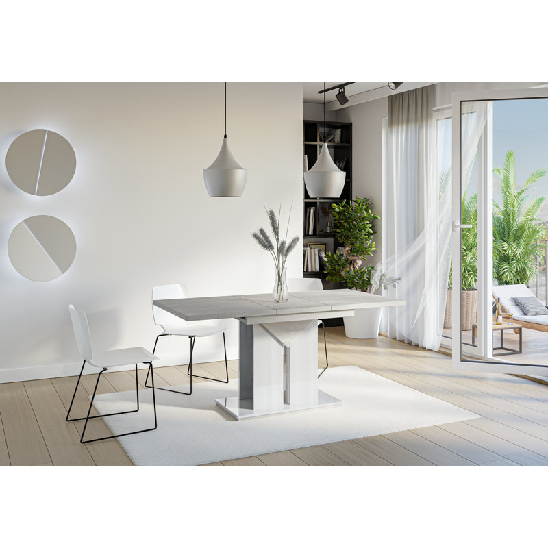 Trip 80 cm Extendable Rectangular Dining Table