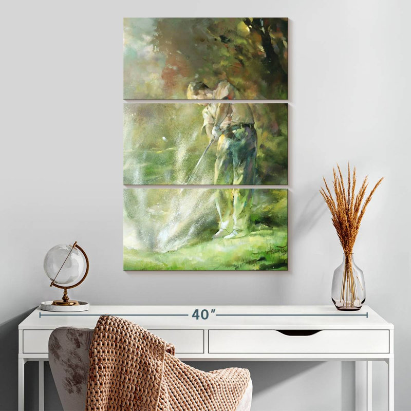 Sireci A Perfect Strike, 32" H x 20" W