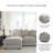 Bradninch 3-Piece Sofa Sectional With Chaise