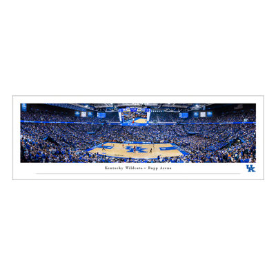 NCAA Kentucky Wildcats Basketball Panoramic Print