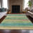 Machine Washable Indoor/Outdoor Xhevrie Aloe Rug-112168789
