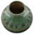 Modern Metal Aluminum Vase with Geometric Design