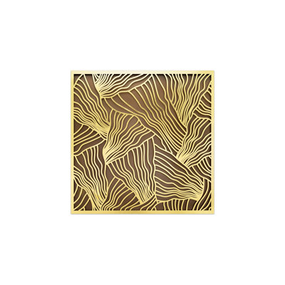 Handmade Glam Abstract Wall Decor on Metal